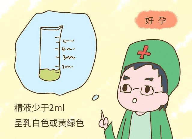 高质量精子是乳白色